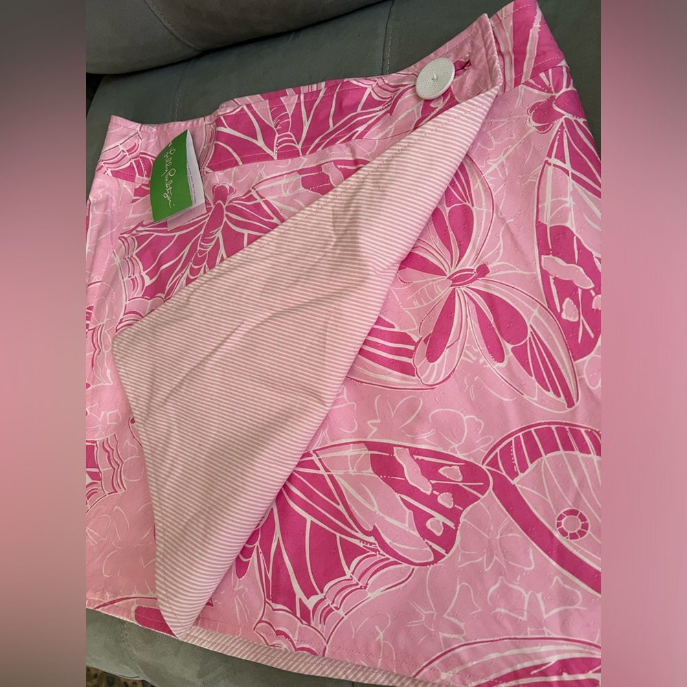 Lilly Pulitzer NWT Georgie Skirt in Palm Beach size 10